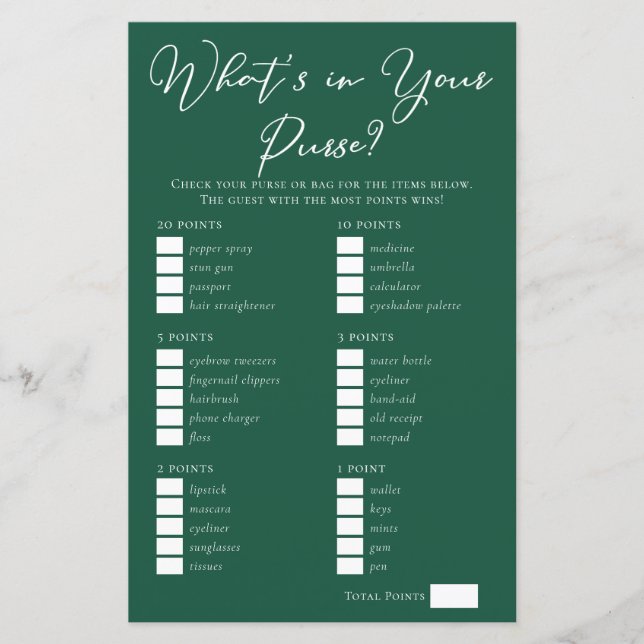Grönt vad som finns i ditt spel för Möhippor (Framsida)