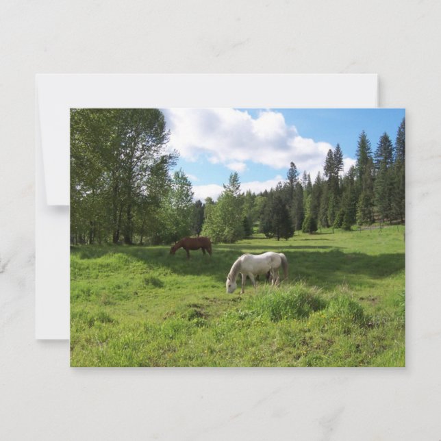 Grönt Valley Bible Verse Encouragement Card Kort (Framsida)