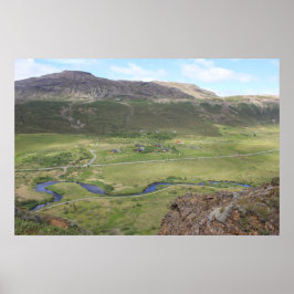 Grönt Valley Poster