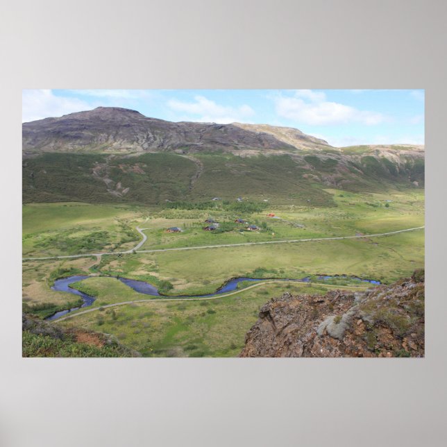 Grönt Valley Poster (Framsidan)