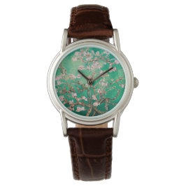 Grönt Van Gogh Almond Blommars Armbandsur