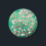 Grönt Van Gogh Almond Blommars Magnet<br><div class="desc">Almond Blommars av Vincent Van Gogh färg,  ändring av upphovsrätten 2gullordDesigns/ PureVintage Kärlek Skaffa skönheten hos Van Gogh's älskade Almond Blommar i färger som matchar ditt hem. vincent van gogh,  van gogh,  mandel blommar,  blommor,  blommigt,  söt,  vacker.</div>