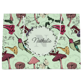 Grönt Vår Garden Hummingbird Blommigt