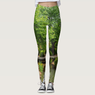Grönt Vår Stroll Leggings