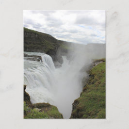 Grönt Vattenfall Vykort