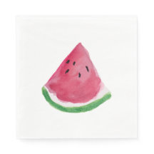 Grönt Vattenfärgning Vattenmelon