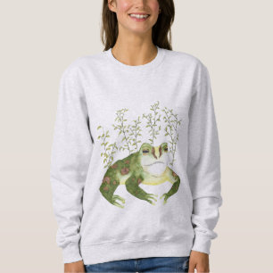 Grönt Vattenfärgsgroda T Shirt