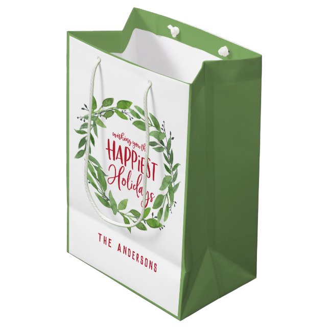 Grönt vattenfärgsvätska Utandning med lyckligaste  (Framsidan Vinklad)