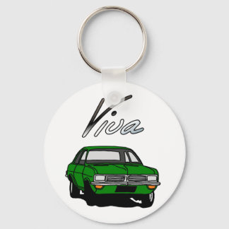 Grönt Vauxhall Viva HC Nyckelring