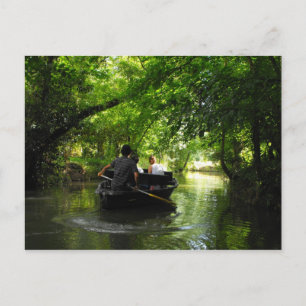 Grönt Venice Coulon Frankrike Vykort