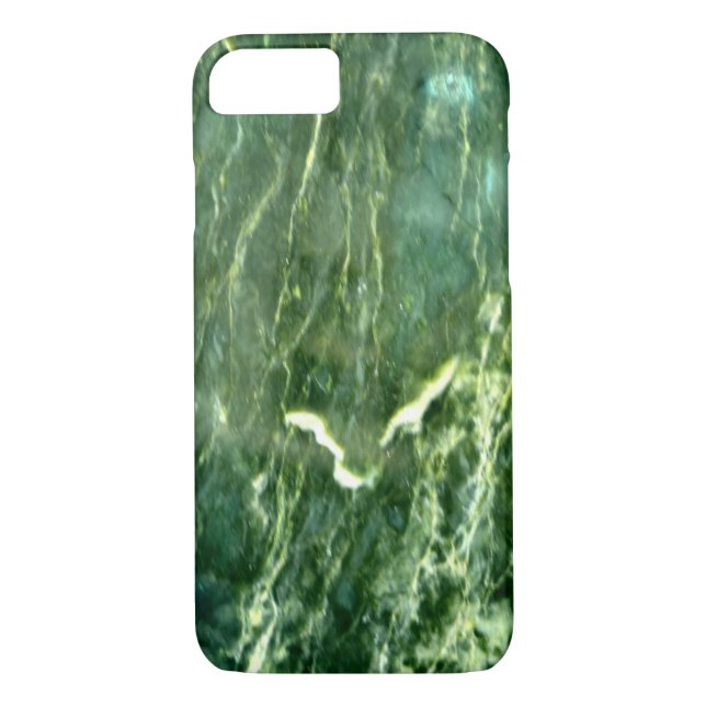 Grönt Verde Alpi Marble Case-Mate iPhone Skal (Baksida)