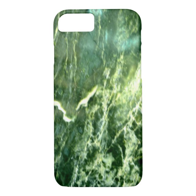 Grönt Verde Alpi Marble Case-Mate iPhone Skal (Baksida)