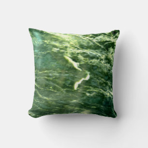 Grönt Verde Alpi Marble Kudde