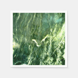 Grönt Verde Alpi Marble Pappersservett