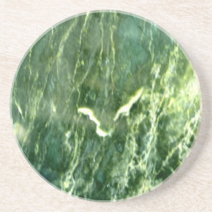 Grönt Verde Alpi Marble Underlägg