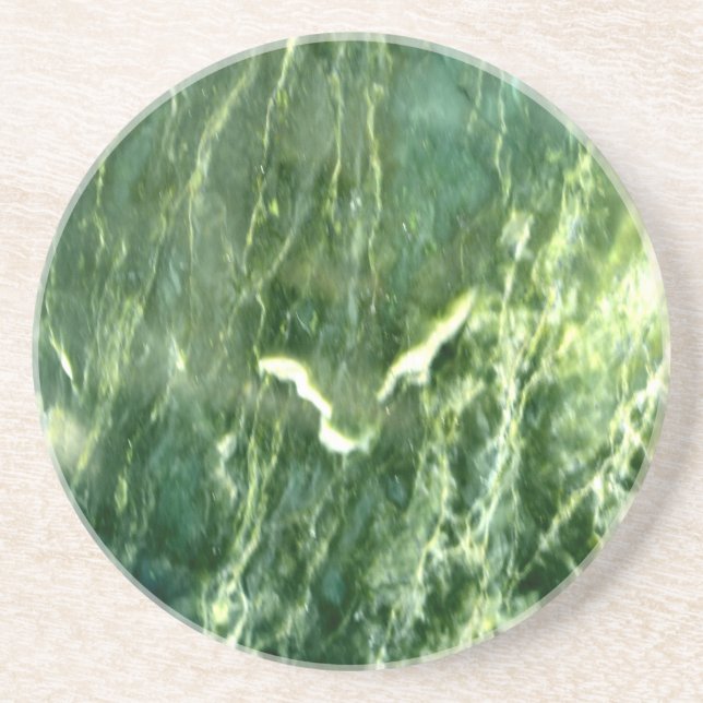 Grönt Verde Alpi Marble Underlägg (Framsidan)