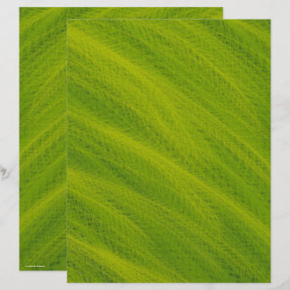 Grönt vetefält Scrapbookpapper 2-sidig sida