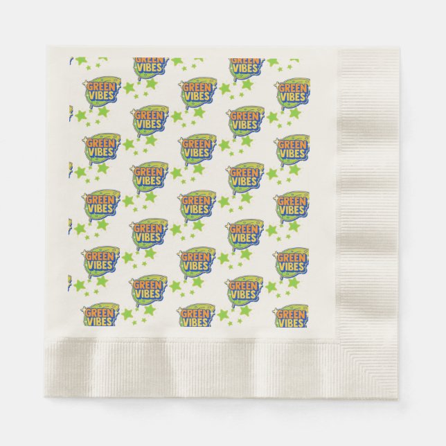Grönt Vibes, Världsmiljödagen, Spara jorden Pappersservett (Framsidan)