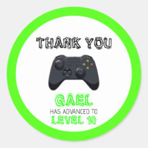 Grönt Video Game Lastbil, födelsedag