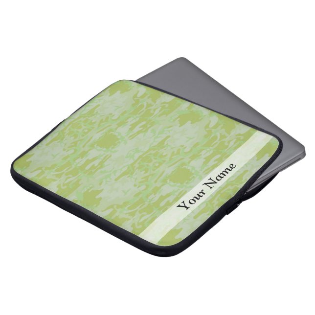 Grönt-videokamera Laptop Fodral (Framsida topp)