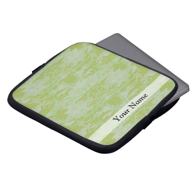 Grönt-videokamera Laptop Fodral (Framsida topp)
