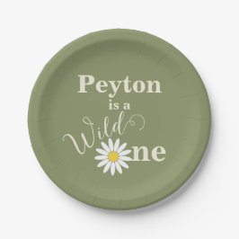 Grönt Vild ett första födelsedag