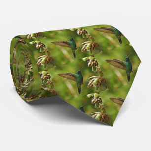 Grönt Violet-öron Hummingbird Manar Tie Slips