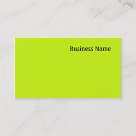 Grönt Visitkort