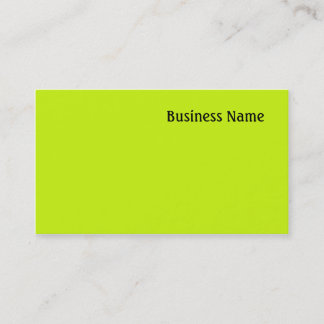 Grönt Visitkort
