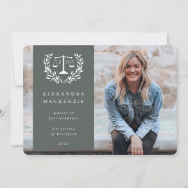 Grönt + Vit JD-lag skalar utandningsfoto för Laure Meddelande