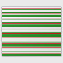 Grönt, vit, röd Färgad jul Linjer