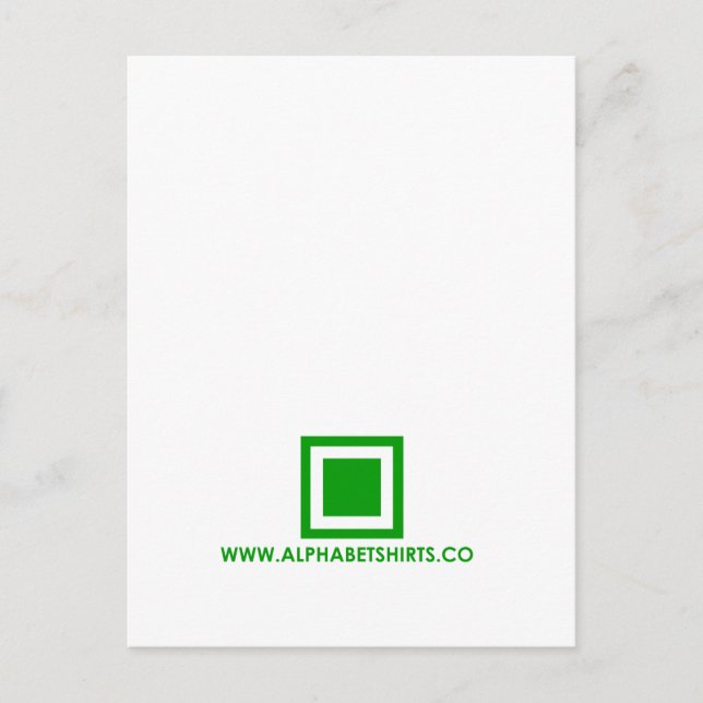 Grönt Vykort (Framsida)