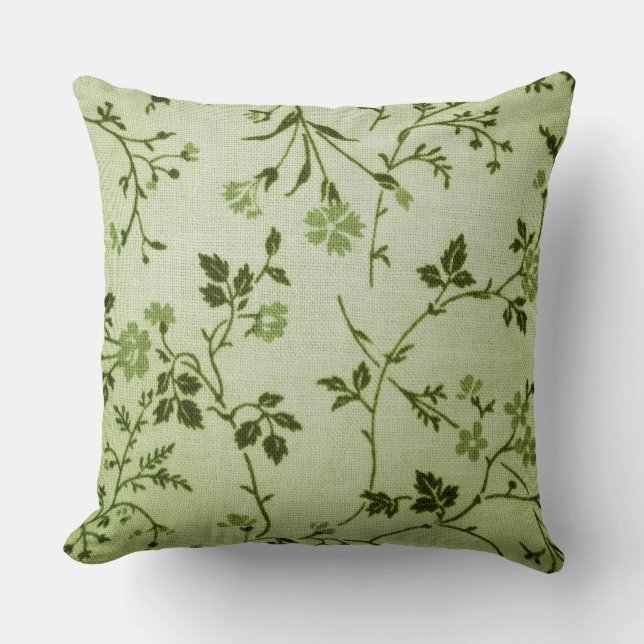 Grönt Warm Gift Bedroom Design Kudde (Framsida)