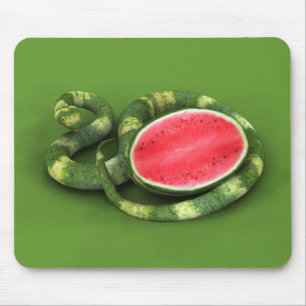 Grönt Watermelon Snake Musmatta