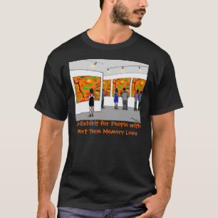 Grönt Weenii "Art Exhibit" Shirt Tee Shirt