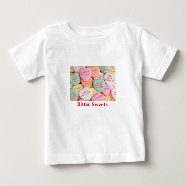 Grönt Weenii "Bitter Sweets" Infant Shirt T-shirt (Framsida)