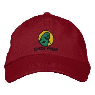 Grönt Weenii Logotyp Hat (lyuxe) Broderad Keps