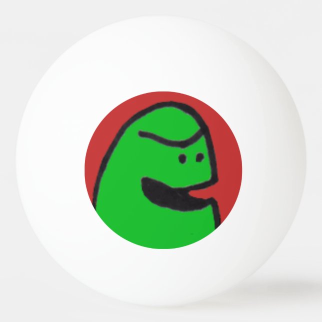 Grönt Weenii Ping Pong Boll (Framsidan)