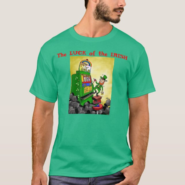 Grönt Weenii "The Tur of the Irish" Shirt Tee Shirt (Framsida)