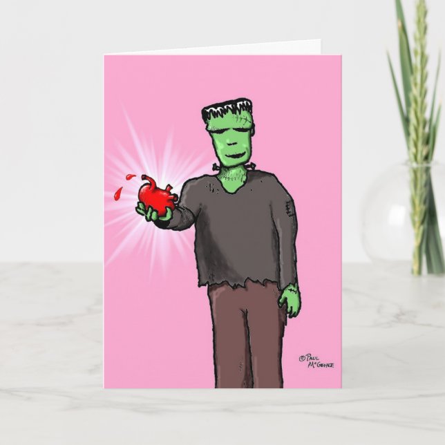 Grönt Weenii "Valenstein" kort (Framsida)