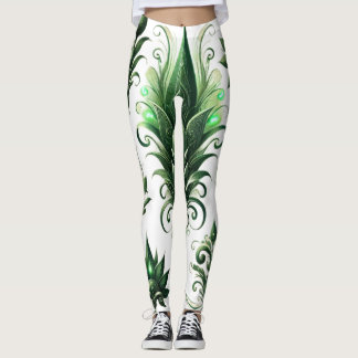 "Grönt well: Nature-Inspired Public Design" Leggings
