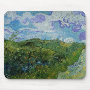 Grönt Wheat Fält av Vincent van Gogh Musmatta