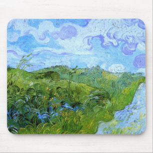 Grönt Wheat Fält (F807) Van Gogh Fine Art Musmatta