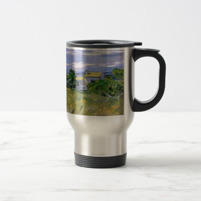 Grönt Wheat Fält med Cypress av Van Gogh. Resemugg (Höger)