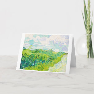 Grönt Wheat Fält, Van Gogh Kort