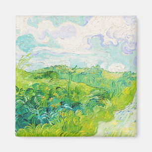 Grönt Wheat Fält, Van Gogh Magnet