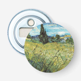 Grönt Wheat Fält Vincent van Gogh Flasköppnare