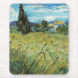 Grönt Wheat Fält Vincent van Gogh Musmatta
