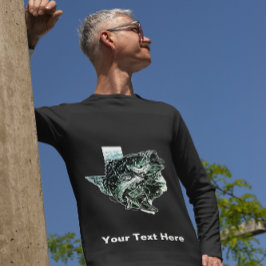 Grönt White Fishing Klubb T-Shirt