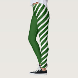 Grönt & White Jester Leggings